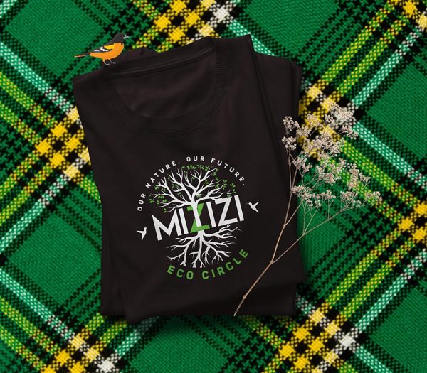 T-shirt - Mizizi Collection  - Black