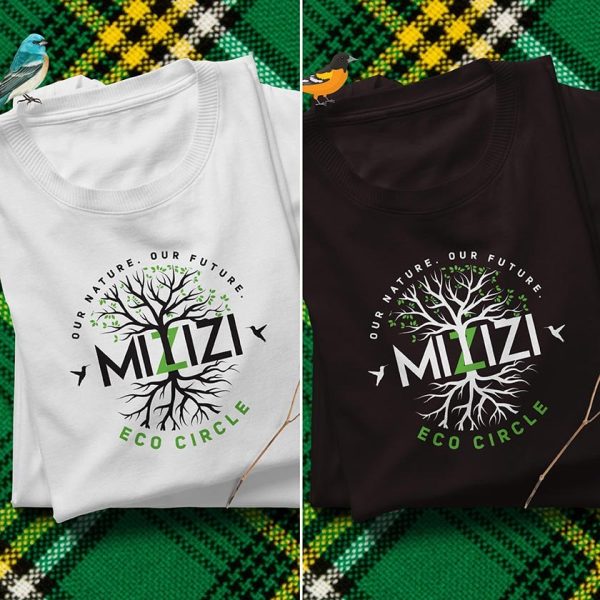 T-shirt - Mizizi Collection  - Black - Image 2